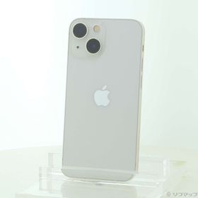 (中古)Apple iPhone13 mini 128GB スターライト MLJE3J/A SIMフリー(247-ud)