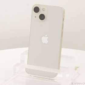 (中古)Apple iPhone13 mini 128GB スターライト MLJE3J/A SIMフリー(198-ud)