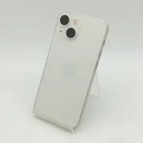 【中古】Apple 国内版 【SIMフリー】 iPhone 13 mini 128GB スターライト MLJE3J/A【神戸】保証期間１ヶ月【ランクC】