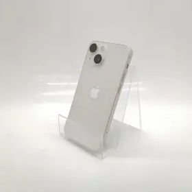【中古】Apple 国内版 【SIMフリー】 iPhone 13 mini 128GB スターライト MLJE3J/A【秋葉5号】保証期間１ヶ月【ランクB】