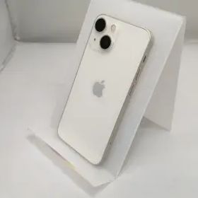 【中古】Apple 国内版 【SIMフリー】 iPhone 13 mini 128GB スターライト MLJE3J/A【仙台駅東口】保証期間１ヶ月【ランクB】