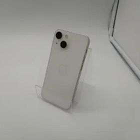 【中古】Apple au 【SIMフリー】 iPhone 13 mini 128GB スターライト MLJE3J/A【札幌南2条】保証期間１週間【ランクC】