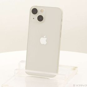 (中古)Apple iPhone13 mini 128GB スターライト MLJE3J/A SIMフリー(269-ud)