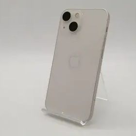 【中古】Apple docomo 【SIMフリー】 iPhone 13 mini 128GB スターライト MLJE3J/A【札幌南2条】保証期間１週間【ランクC】