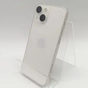 【中古】Apple au 【SIMフリー】 iPhone 13 mini 128GB スターライト MLJE3J/A【熊本】保証期間１ヶ月【ランクB】