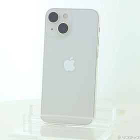 (中古)Apple iPhone13 mini 128GB スターライト MLJE3J/A SIMフリー(262-ud)