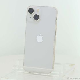 (中古)Apple iPhone13 mini 128GB スターライト MLJE3J/A SIMフリー(352-ud)