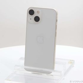 (中古)Apple iPhone13 mini 128GB スターライト MLJE3J/A SIMフリー(295-ud)