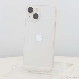 (中古)Apple iPhone13 mini 128GB スターライト MLJE3J/A SIMフリー(262-ud)
