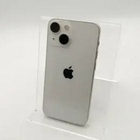 【中古】Apple 国内版 【SIMフリー】 iPhone 13 mini 128GB スターライト MLJE3J/A【千葉】保証期間１ヶ月【ランクA】