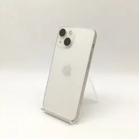 【中古】Apple au 【SIMフリー】 iPhone 13 mini 128GB スターライト MLJE3J/A【横浜】保証期間１ヶ月【ランクC】