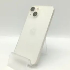 【中古】Apple 国内版 【SIMフリー】 iPhone 13 mini 128GB スターライト MLJE3J/A【福岡天神】保証期間１ヶ月【ランクB】