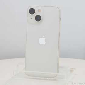 (中古)Apple iPhone13 mini 128GB スターライト MLJE3J/A SIMフリー(262-ud)