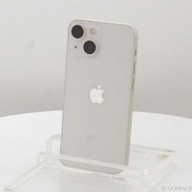 (中古)Apple iPhone13 mini 128GB スターライト MLJE3J/A SIMフリー(262-ud)