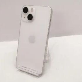 【中古】Apple au 【SIMフリー】 iPhone 13 mini 128GB スターライト MLJE3J/A【仙台駅東口】保証期間１ヶ月【ランクB】