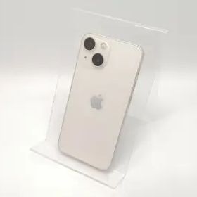 【中古】Apple 国内版 【SIMフリー】 iPhone 13 mini 128GB スターライト MLJE3J/A【高崎モントレー】保証期間１ヶ月【ランクB】