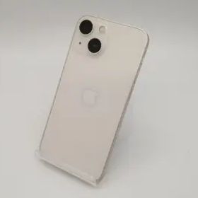 【中古】Apple 国内版 【SIMフリー】 iPhone 13 mini 128GB スターライト MLJE3J/A【広島本通】保証期間１ヶ月【ランクC】