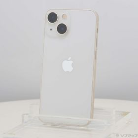 (中古)Apple iPhone13 mini 128GB スターライト MLJE3J/A SIMフリー(258-ud)