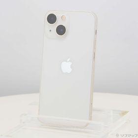 (中古)Apple iPhone13 mini 128GB スターライト MLJE3J/A SIMフリー(262-ud)