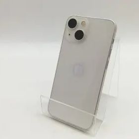 【中古】Apple 国内版 【SIMフリー】 iPhone 13 mini 128GB スターライト MLJE3J/A【福岡筑紫】保証期間１ヶ月【ランクA】