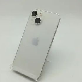 【中古】Apple 国内版 【SIMフリー】 iPhone 13 mini 128GB スターライト MLJE3J/A【広島】保証期間１ヶ月【ランクC】