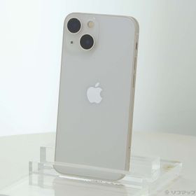 (中古)Apple iPhone13 mini 128GB スターライト MLJE3J/A SIMフリー(198-ud)