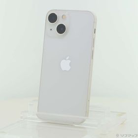 (中古)Apple iPhone13 mini 128GB スターライト MLJE3J/A SIMフリー(262-ud)