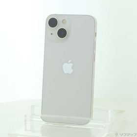 (中古)Apple iPhone13 mini 128GB スターライト MLJE3J/A SIMフリー(262-ud)