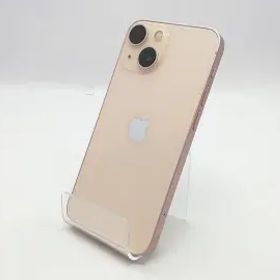 【中古】Apple au 【SIMフリー】 iPhone 13 mini 128GB ピンク MLJF3J/A【立川フロム中武】保証期間１ヶ月【ランクA】