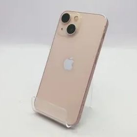 【中古】Apple 国内版 【SIMフリー】 iPhone 13 mini 128GB ピンク MLJF3J/A【立川フロム中武】保証期間１ヶ月【ランクA】