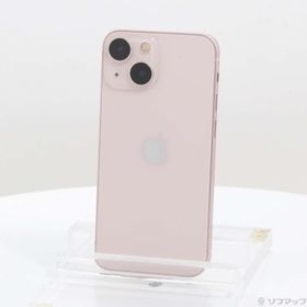 (中古)Apple iPhone13 mini 128GB ピンク MLJF3J/A SIMフリー(348-ud)