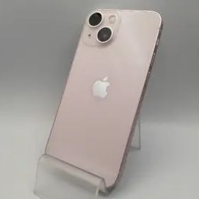 【中古】Apple SoftBank 【SIMフリー】 iPhone 13 mini 128GB ピンク MLJF3J/A【秋葉本店】保証期間１ヶ月【ランクC】