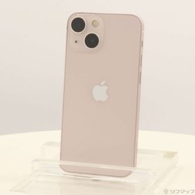 (中古)Apple iPhone13 mini 128GB ピンク MLJF3J/A SIMフリー(258-ud)