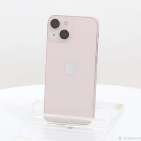 (中古)Apple iPhone13 mini 128GB ピンク MLJF3J/A SIMフリー(349-ud)