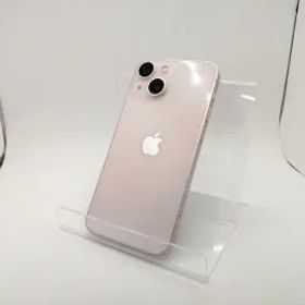 【中古】Apple au 【SIMフリー】 iPhone 13 mini 128GB ピンク MLJF3J/A【川崎駅前】保証期間１ヶ月【ランクC】
