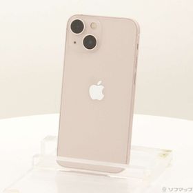 (中古)Apple iPhone13 mini 128GB ピンク MLJF3J/A SIMフリー(196-ud)