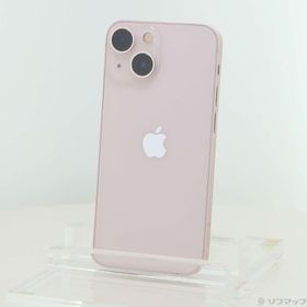(中古)Apple iPhone13 mini 128GB ピンク MLJF3J/A SIMフリー(352-ud)