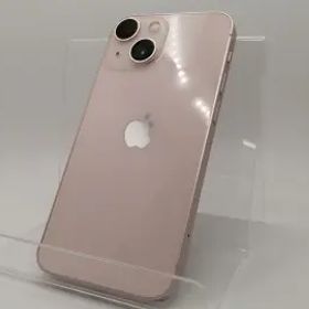 【中古】Apple 国内版 【SIMフリー】 iPhone 13 mini 128GB ピンク MLJF3J/A【川崎駅前】保証期間１ヶ月【ランクC】