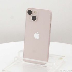 (中古)Apple iPhone13 mini 128GB ピンク MLJF3J/A SIMフリー(262-ud)