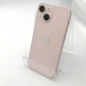 【中古】Apple 国内版 【SIMフリー】 iPhone 13 mini 128GB ピンク MLJF3J/A【ECセンター】保証期間１ヶ月【ランクB】