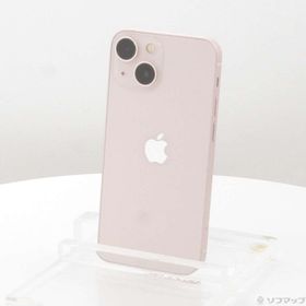 (中古)Apple iPhone13 mini 128GB ピンク MLJF3J/A SIMフリー(262-ud)