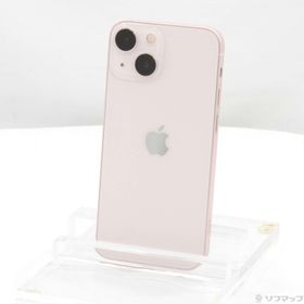(中古)Apple iPhone13 mini 128GB ピンク MLJF3J/A SIMフリー(297-ud)