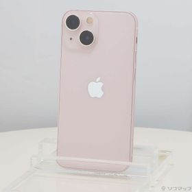 (中古)Apple iPhone13 mini 128GB ピンク MLJF3J/A SIMフリー(262-ud)