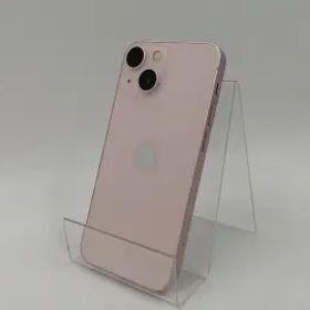 【中古】Apple docomo 【SIMフリー】 iPhone 13 mini 128GB ピンク MLJF3J/A【千葉】保証期間１ヶ月【ランクB】