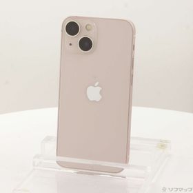 (中古)Apple iPhone13 mini 128GB ピンク MLJF3J/A SIMフリー(262-ud)
