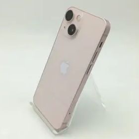 【中古】Apple docomo 【SIMフリー】 iPhone 13 mini 128GB ピンク MLJF3J/A【広島本通】保証期間１ヶ月【ランクA】