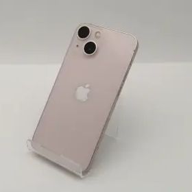 【中古】Apple 国内版 【SIMフリー】 iPhone 13 mini 128GB ピンク MLJF3J/A【三宮駅前】保証期間１ヶ月【ランクB】