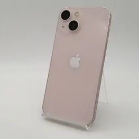 【中古】Apple au 【SIMフリー】 iPhone 13 mini 128GB ピンク MLJF3J/A【札幌南2条】保証期間１ヶ月【ランクA】