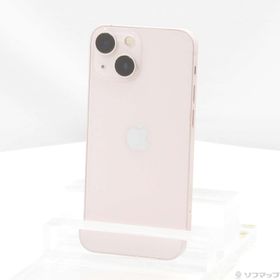 (中古)Apple iPhone13 mini 128GB ピンク MLJF3J/A SIMフリー(251-ud)