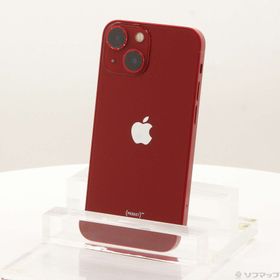 (中古)Apple iPhone13 mini 128GB プロダクトレッド MLJG3J/A SIMフリー(198-ud)